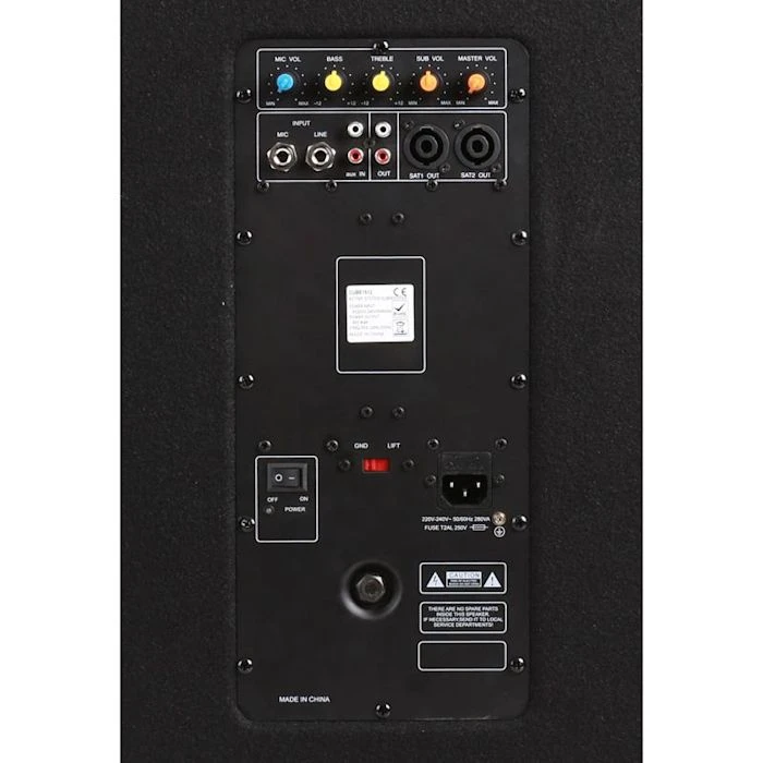 Ibiza Packs Sono Classés Selon Les Performances Cube15 Set D'enceintes De Sono 4 Ibiza Packs Sono Classés Selon Les Performances Cube15 Set D'enceintes De Sono – Image 2