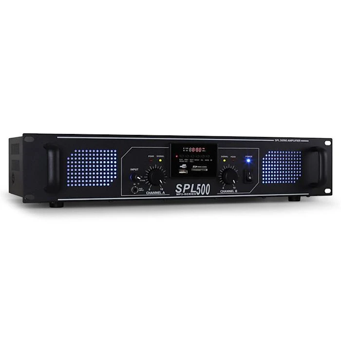 Skytec Amplificateurs Sono SPL-500 Amplificateur De Sono 3 Skytec Amplificateurs Sono SPL-500 Amplificateur De Sono