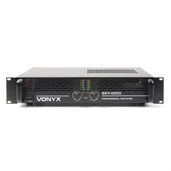 Vonyx Amplificateurs Sono [second Choix] SKY-1200 MKII Amplificateur De Sono – Image 2