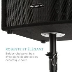 Auna Pro Packs & Sets Sono Cube 1512 2.1 Ensemble De Sono Dynamique 13 Auna Pro Packs & Sets Sono Cube 1512 2.1 Ensemble De Sono Dynamique -Sonorisation Magasin 10032277 fr 0006 logo