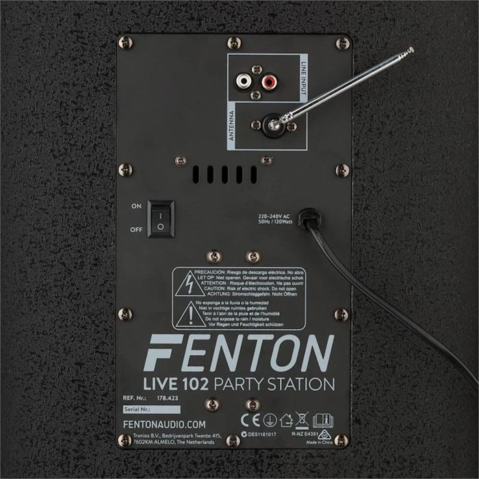 Fenton Packs Sono Classés Selon Les Performances LIVE102 Party Station 300 W 7 Fenton Packs Sono Classés Selon Les Performances LIVE102 Party Station 300 W – Image 5