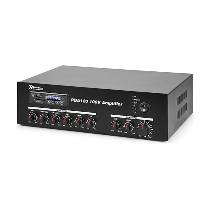 Power Dynamics Amplificateurs Sono PBA120 Amplificateur Sono DJ 8 Power Dynamics Amplificateurs Sono PBA120 Amplificateur Sono DJ – Image 6