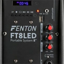 Fenton Enceintes De Sono FT8LED Enceinte Active 12 Fenton Enceintes De Sono FT8LED Enceinte Active -Sonorisation Magasin 10032708 yy 0005 detail Fenton FT8LED Portable System 8