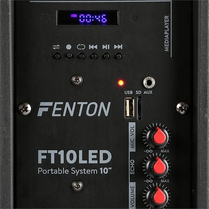 Fenton Enceintes De Sono FT10LED Enceinte Active 8 Fenton Enceintes De Sono FT10LED Enceinte Active – Image 6