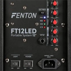 Fenton Packs & Sets Sono FT12LED Enceinte Active 10 Fenton Packs & Sets Sono FT12LED Enceinte Active -Sonorisation Magasin 10032710 yy 0003 detail FT12LED Portable System