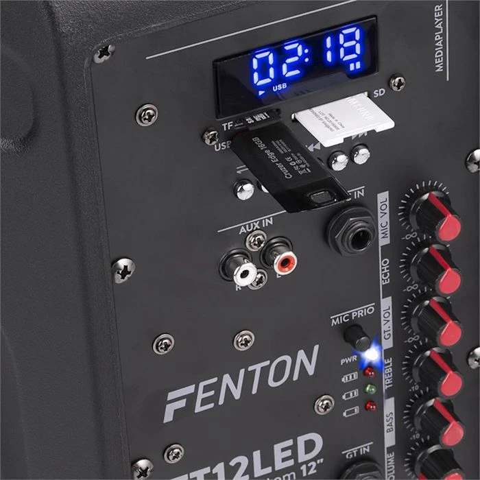 Fenton Packs & Sets Sono FT12LED Enceinte Active 6 Fenton Packs & Sets Sono FT12LED Enceinte Active – Image 4