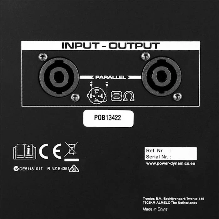 Power Dynamics Enceintes De Sono PD412P Enceinte Passive 6 Power Dynamics Enceintes De Sono PD412P Enceinte Passive – Image 4