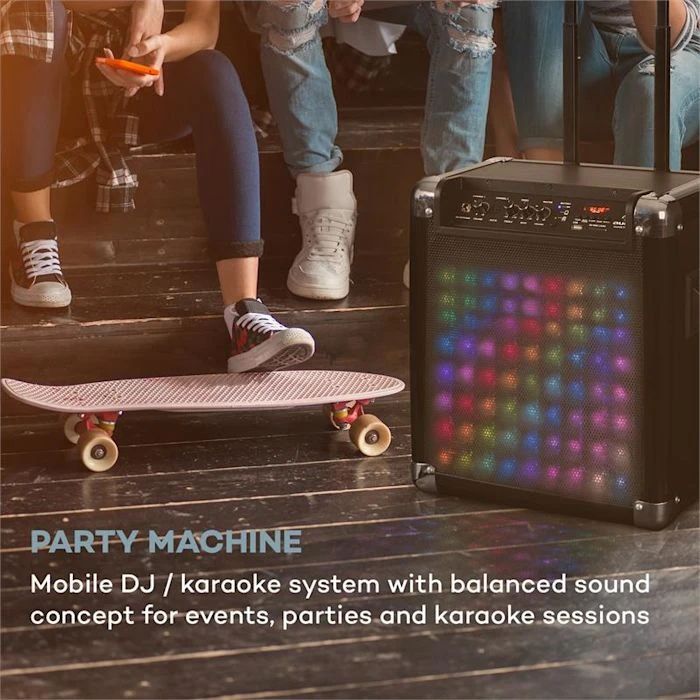 Auna Packs & Sets Sono Moving 80.2 LED Système De Sono 4 Auna Packs & Sets Sono Moving 80.2 LED Système De Sono – Image 2