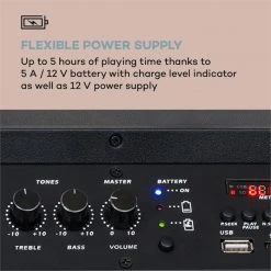 Auna Packs & Sets Sono Moving 80.2 LED Système De Sono 13 Auna Packs & Sets Sono Moving 80.2 LED Système De Sono -Sonorisation Magasin 10033254 yy 0006 logo auna Moving LED PA Anlage 100W