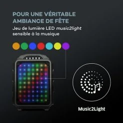 Auna Packs & Sets Sono Moving 80.1 LED Système De Sono -Sonorisation Magasin 10033255 fr 0004 logo