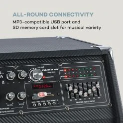 Auna Pro Packs & Sets Sono DisGo Box 2100 Système De Sono -Sonorisation Magasin 10033685 uk 0006 logo aunapro DisGo Box 2100 PA Anlage 100W schwarz