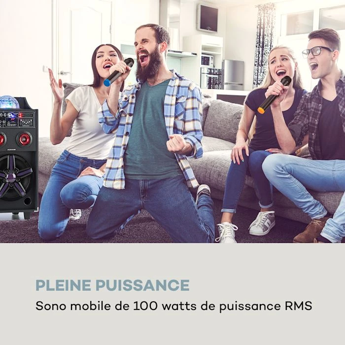 Auna Pro Packs & Sets Sono DisGo Box 100 Système De Sono 4 Auna Pro Packs & Sets Sono DisGo Box 100 Système De Sono – Image 2