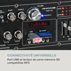 Auna Pro Packs & Sets Sono DisGo Box 100 Système De Sono 13 Auna Pro Packs & Sets Sono DisGo Box 100 Système De Sono -Sonorisation Magasin 10033686 fr 0006 logo