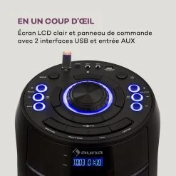 Auna Packs & Sets Sono ULTRASONIC CD Enceinte De Soirée -Sonorisation Magasin 10035208 fr 0004 logo