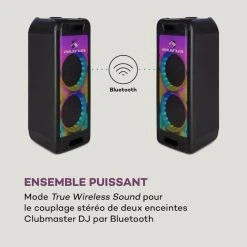 Auna Enceintes De Sono Enceinte DJ Clubmaster -Sonorisation Magasin 10035261 fr 0003 logo