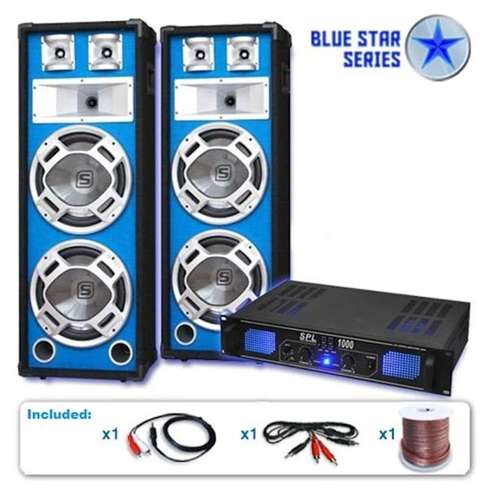 Electronic-Star Packs Sono Classés Selon Les Performances Blue Star Series Basskern Système De Sono 3 Electronic-Star Packs Sono Classés Selon Les Performances Blue Star Series Basskern Système De Sono