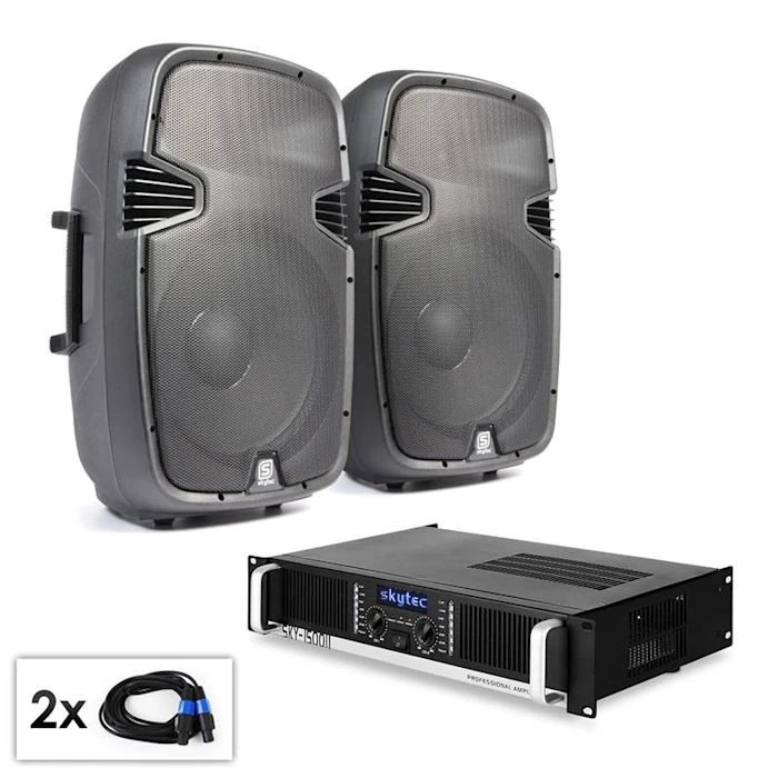 Electronic-Star Packs Sono Classés Selon Les Performances SPJ Boom 15MKII Système De Sono 3 Electronic-Star Packs Sono Classés Selon Les Performances SPJ Boom 15MKII Système De Sono