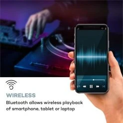 Amplificateurs Sono Skytec SPL500EQ Kit Amplificateur De Sono Et Table De Mixage -Sonorisation Magasin 60002350 yy 0008 logo Resident DJ 22BT 2CH Mixer schwarz