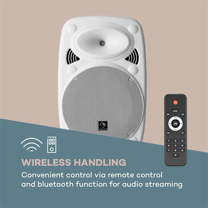 Sonorisation Magasin 24 Sonorisation Magasin -Sonorisation Magasin 60002402 yy 0003 logo auna Streetstar 12 Mobile PA Anlage 12 weiss