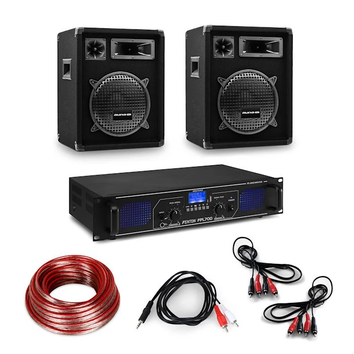 Electronic-Star Packs & Sets Sono Ensemble HiFi Amplificateur Et Enceintes 3 Electronic-Star Packs & Sets Sono Ensemble HiFi Amplificateur Et Enceintes