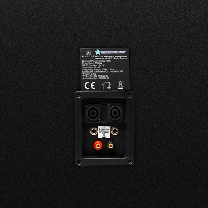 Electronic-Star Packs & Sets Sono EStar 15 Pouces Ensemble Sono De Soirée Amplificateur 8 Electronic-Star Packs & Sets Sono EStar 15 Pouces Ensemble Sono De Soirée Amplificateur – Image 6