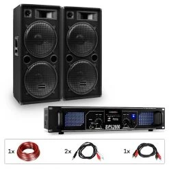 Auna Pro Packs Sono Classés Selon Les Performances PW-2522 MKII Kit Sono